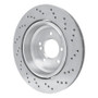 DFC 06-08 BMW Z4 Left Rear Drilled Hi-Carbon Alloy Geomet Coated Rotor