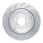 DFC 06-08 BMW M3 Right Rear Drilled Hi-Carbon Alloy Geomet Coated Rotor