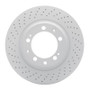 DFC 98-98 Porsche 911 Left Rear Drilled Hi-Carbon Alloy Geomet Coated Rotor