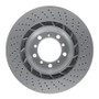 DFC 16-23 Porsche Boxster Left Rear Drilled Hi-Carbon Alloy Geomet Coated Rotor