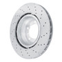 DFC 10-11 Porsche 911 Left Rear Drilled Hi-Carbon Alloy Geomet Coated Rotor