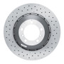 DFC 10-11 Porsche 911 Right Front Drilled Hi-Carbon Alloy Geomet Coated Rotor