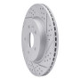 R1 10-25 Buick Lacrosse Rear Right Drilled & Slotted Geo-Carbon Rotor