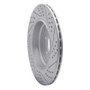 R1 10-13 Land Rover Range Rover Sport Rear Left Drilled & Slotted Geo-Carbon Rotor