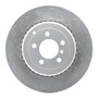 R1 10-12 Land Rover Range Rover Rear Left Drilled & Slotted Geo-Carbon Rotor