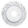 R1 19-26 Cadillac Escalade Rear Right Drilled & Slotted Geo-Carbon Rotor