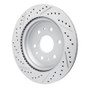R1 19-26 Cadillac Escalade Rear Right Drilled & Slotted Geo-Carbon Rotor