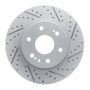 R1 19-26 Cadillac Escalade Front Right Drilled & Slotted Geo-Carbon Rotor