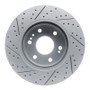 R1 19-26 Cadillac Escalade Front Right Drilled & Slotted Geo-Carbon Rotor