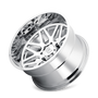 Cali Off-Road 9115 Invader 20x10 / 8x170 BP / -25mm Offset / 125.2mm Hub Chrome Wheel