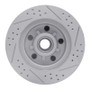 R1 69-96 Buick Riviera Front Left Drilled & Slotted Geo-Carbon Rotor