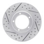 R1 95-04 Toyota Tacoma Front Left Drilled & Slotted Geo-Carbon Rotor