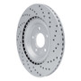 DFC 08-25 Audi S5 Rear Left Drilled Geoperformance Rotor