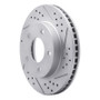 R1 83-96 Buick Riviera Front Right Drilled & Slotted Geo-Carbon Rotor