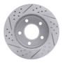 R1 83-96 Buick Riviera Front Right Drilled & Slotted Geo-Carbon Rotor
