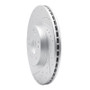R1 02-15 Acura Rsx Front Left Drilled & Slotted Geo-Carbon Rotor