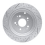 R1 01-08 Acura Mdx Rear Right Drilled & Slotted Geo-Carbon Rotor