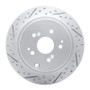 R1 01-08 Acura Mdx Rear Left Drilled & Slotted Geo-Carbon Rotor