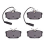 DFC 01-03 Volkswagen EuroVan Rear 4000 HybriDynamic Brake Pads