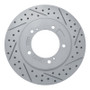 R1 99-08 Chevrolet Tracker Front Right Drilled & Slotted Geo-Carbon Rotor
