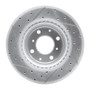 R1 15-20 Honda Fit (Mexico) Front Right Drilled & Slotted Geo-Carbon Rotor