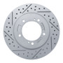 R1 99-08 Chevrolet Tracker Front Left Drilled & Slotted Geo-Carbon Rotor