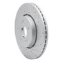 R1 10-13 Suzuki Kizashi Front Right Drilled & Slotted Geo-Carbon Rotor