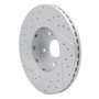R1 10-13 Suzuki Kizashi Front Right Drilled & Slotted Geo-Carbon Rotor