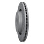 R1 12-18 Jeep Wrangler Front Right Drilled & Slotted Geo-Carbon Rotor