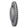 R1 12-18 Jeep Wrangler Front Left Drilled & Slotted Geo-Carbon Rotor
