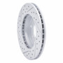 R1 98-02 Acura Cl Front Right Drilled & Slotted Geo-Carbon Rotor