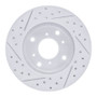 R1 98-02 Acura Cl Front Right Drilled & Slotted Geo-Carbon Rotor