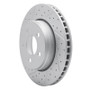 R1 07-12 Dodge Nitro Front Left Drilled & Slotted Geo-Carbon Rotor