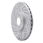 R1 14-26 Alfa Romeo Tonale Front Left Drilled & Slotted Geo-Carbon Rotor
