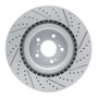 R1 21-26 Acura Tlx Front Left Drilled & Slotted Geo-Carbon Rotor