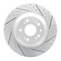 R1 09-14 Acura Tl Rear Right Drilled & Slotted Geo-Carbon Rotor