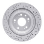 R1 05-12 Acura Rl Rear Right Drilled & Slotted Geo-Carbon Rotor