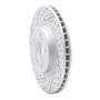 R1 05-12 Acura Rl Front Left Drilled & Slotted Geo-Carbon Rotor