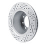 R1 09-25 Dodge Ram 3500 Rear Right Drilled & Slotted Geo-Carbon Rotor