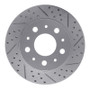 R1 14-21 Ram Promaster 2500 Rear Right Drilled & Slotted Geo-Carbon Rotor