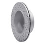 R1 14-21 Ram Promaster 2500 Rear Right Drilled & Slotted Geo-Carbon Rotor