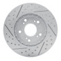 R1 91-96 Acura Nsx Rear Right Drilled & Slotted Geo-Carbon Rotor