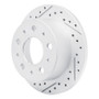 R1 14-21 Ram Promaster 3500 Rear Left Drilled & Slotted Geo-Carbon Rotor