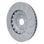 DFC 22-26 Audi RS3 Front Drilled Hi-Carbon Alloy GEOMET Coated Rotor