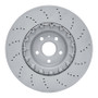 DFC 22-26 Audi RS3 Front Drilled Hi-Carbon Alloy GEOMET Coated Rotor