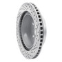 R1 04-06 Dodge Ram 1500 Pickup Rear Left Drilled & Slotted Geo-Carbon Rotor