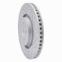 R1 15-21 Ford Edge Front Right Drilled & Slotted Geo-Carbon Rotor