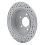 R1 97-07 Chrysler Town & Country Rear Right Drilled & Slotted Geo-Carbon Rotor
