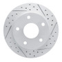 R1 94-99 Dodge Ramcharger (Mexico) Front Right Drilled & Slotted Geo-Carbon Rotor