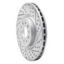 R1 15-22 Ram Promaster City Front Right Drilled & Slotted Geo-Carbon Rotor